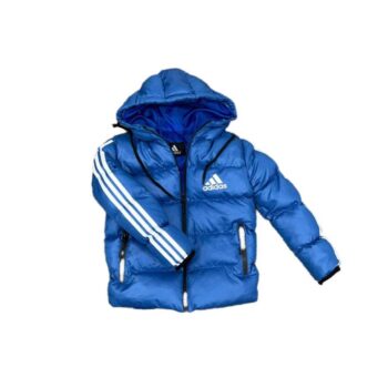 Adidas детско яке преходно синьо