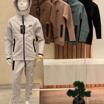 Nike Tech Fleece сив детски комплект