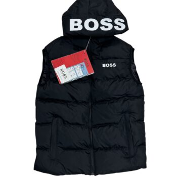 Boss мъжки черен елек