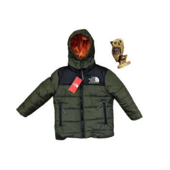 The North Face детско яке преходно зелено