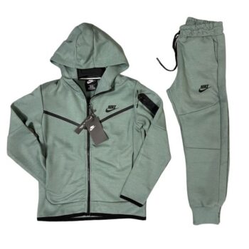 Nike Tech Fleece екип за спорт лайм