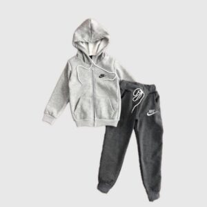 Nike детски ватиран комплект сив