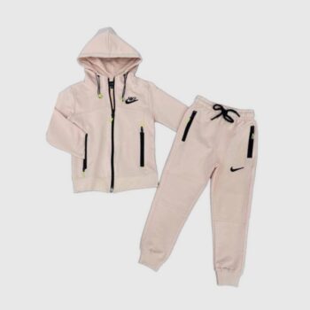 Nike детски спортен комплект праскова