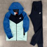 Nike Tech Fleece мъжки екип син