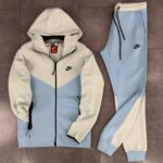 Nike Tech Fleece бейби блу бяло мъже