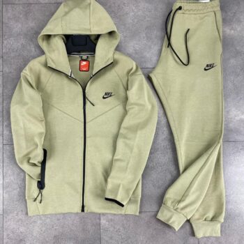 Nike Tech Fleece мъжки екип резеда