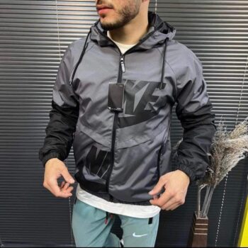 Nike ветровка сива мъжка