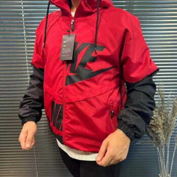 Nike ветровка мъжка червена