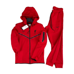Nike Liverpool F.C. спортен екип Tech Fleece червен