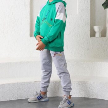 Nike Jordan екип зелен детски