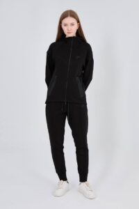 Nike Tech Fleece Windrunner дамски комплект черен