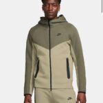 Nike Tech Fleece мъжки екип Зелен