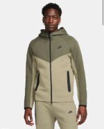 Nike Tech Fleece мъжки екип Зелен
