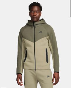 Nike Tech Fleece мъжки екип Зелен