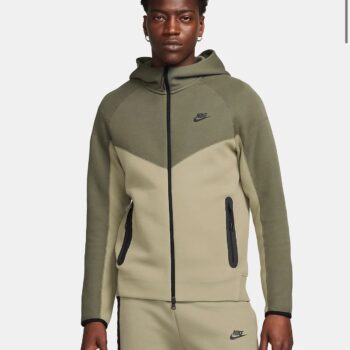 Nike Tech Fleece мъжки екип Зелен