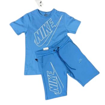 Nike детски комплект светло синьо