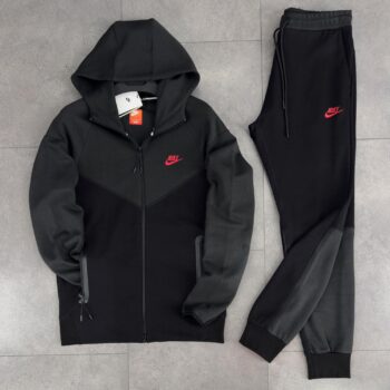 Nike Тech Fleece сиво и черно мъже