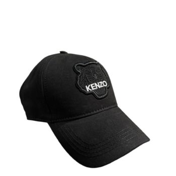 Kenzo шапка с козирка черна