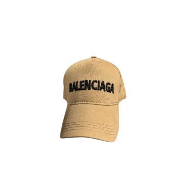 Balenciaga шапка с козирка бежова