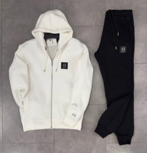Armani Exchange мъжки бял комплект