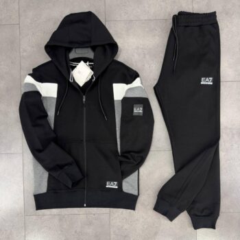 EA 7 Еmporio Аrmani спортен комплект мъжки черен