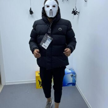 Мъжко зимно яке Trapstar черно