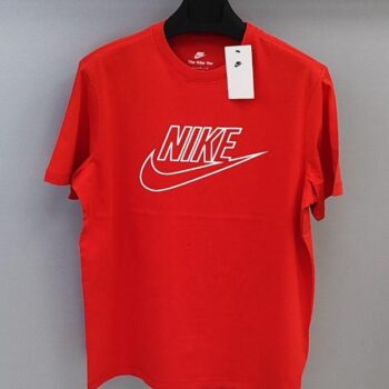 Nike тениска мъжка червен цвят