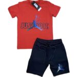 Nike Jordan детски екип червен