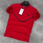 Tech Fleece тениска червена