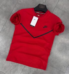 Tech Fleece тениска червена