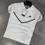 Nike Tech Fleece бяла тениска