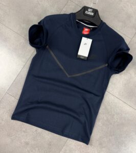 Nike Tech Fleece тъмно синя тениска