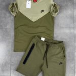 Nike мъжки къс екип зелен