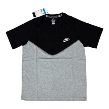 Nike Tech Fleece тениска детска черно и сиво