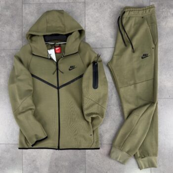 Tech fleece мъжки екип зелен