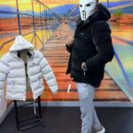 Lacoste яке късо черно