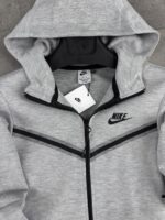 Nike Tech Fleece мъжки сив екип - Image 2