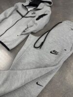 Nike Tech Fleece мъжки сив екип - Image 5